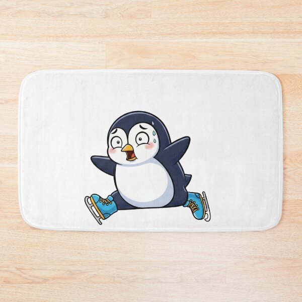 Item preview, The Ice Splat: Clumsy Penguin Skater designed and sold by ArtsByAdriana.