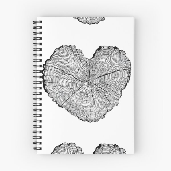 Item preview, Wood slice heart designed and sold by MendaciousMina.