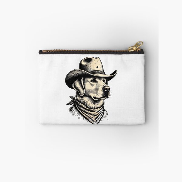 Item preview, Golden Retriever Cowboy Dog Western Style designed and sold by GrumpySableye.