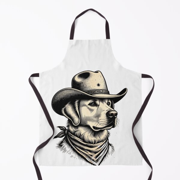 Item preview, Golden Retriever Cowboy Dog Western Style designed and sold by GrumpySableye.