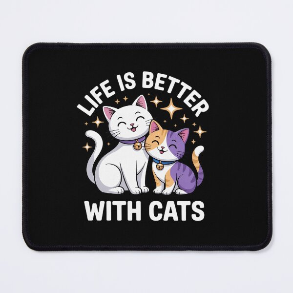 Item preview, Life Is Better With Cats Cute Cat Lover 5 designed and sold by angolinnArt.