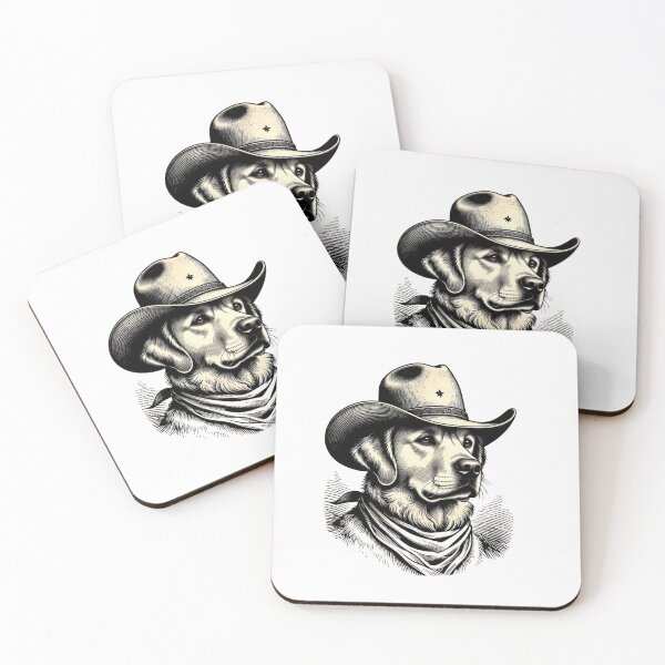 Item preview, Dog Cowboy Humor Country Life designed and sold by GrumpySableye.