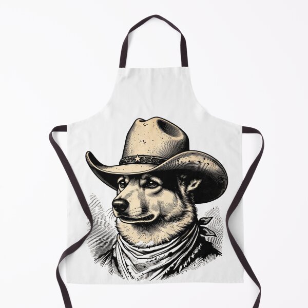 Item preview, Cowboy Dog Vintage Western Style designed and sold by GrumpySableye.