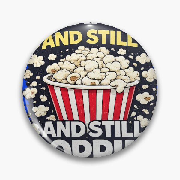 Item preview, Learning and Still Growing – Fun Popcorn Quote Design designed and sold by KhattabyEDArt.