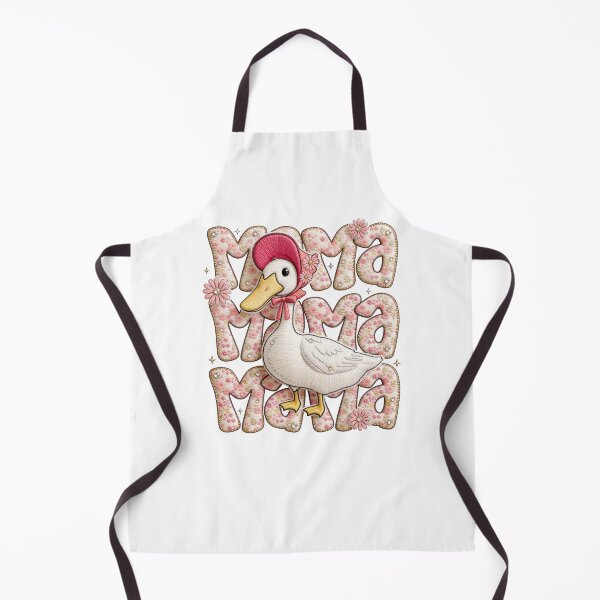Item preview, Mama Goose Embroidered Floral Art designed and sold by PrintArtAngie.