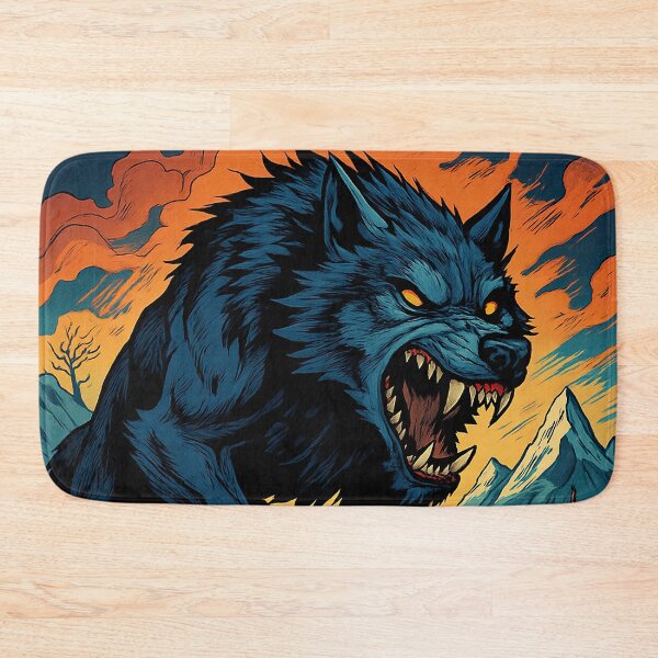 Item preview, Fenrir, Norse mythology  | Comics stylCartoone -  designed and sold by ComicsFactory.