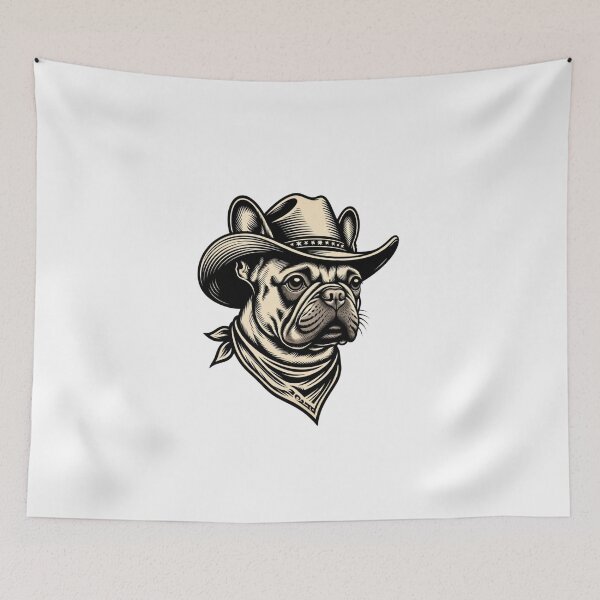 Item preview, French Bulldog Cowboy Western Dog Lover designed and sold by GrumpySableye.
