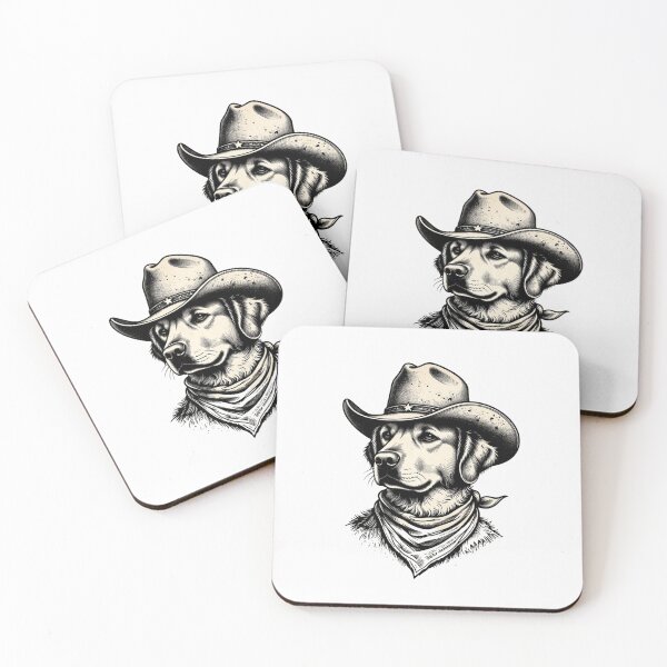 Item preview, Cowboy Dog Western Pet Animal designed and sold by GrumpySableye.