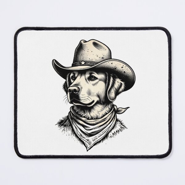 Item preview, Cowboy Dog Western Pet Animal designed and sold by GrumpySableye.