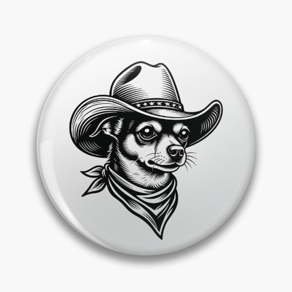 Item preview, Cowboy Dog Chihuahua Western Humor designed and sold by GrumpySableye.