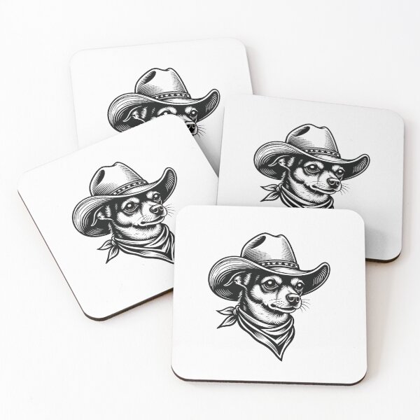 Item preview, Cowboy Dog Chihuahua Western Humor designed and sold by GrumpySableye.
