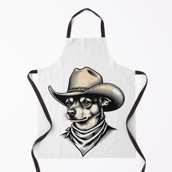 Item preview, Cowboy Dog With Hat And Bandana Western Pet designed and sold by GrumpySableye.