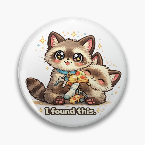 Item preview, I Found This Raccoon Meme designed and sold by KyliesKanvas22.