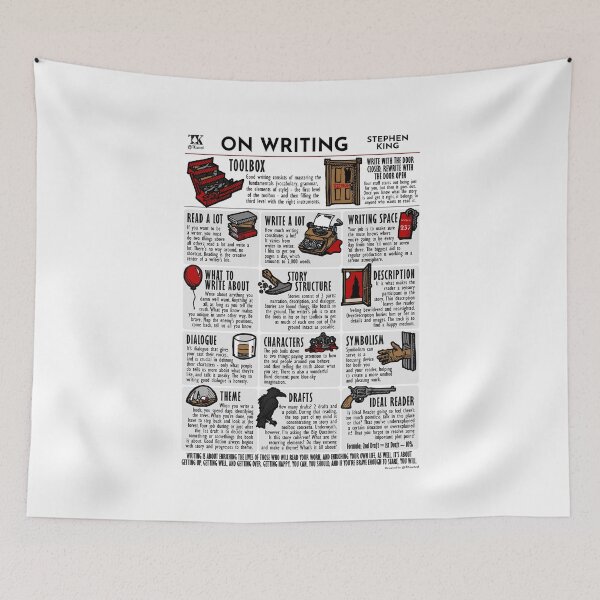 Item preview, Visual Summary On Writing (Stephen King) designed and sold by TKsuited.