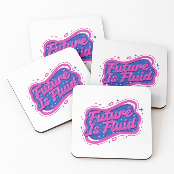 Item preview, Future Is Fluid — Cosmic Pride Statement designed and sold by tviyluv.