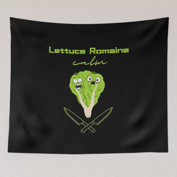 Item preview, Lettuce Romaine Calm  - Funny Gift for Food Lovers designed and sold by AtushaSpark.