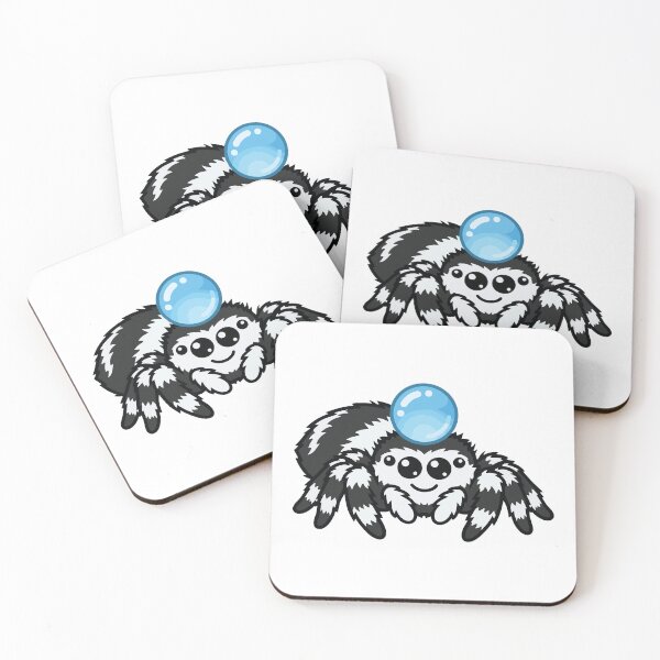 Item preview, Jumping Spider Wearing Water Droplet Hat designed and sold by Petzzz.