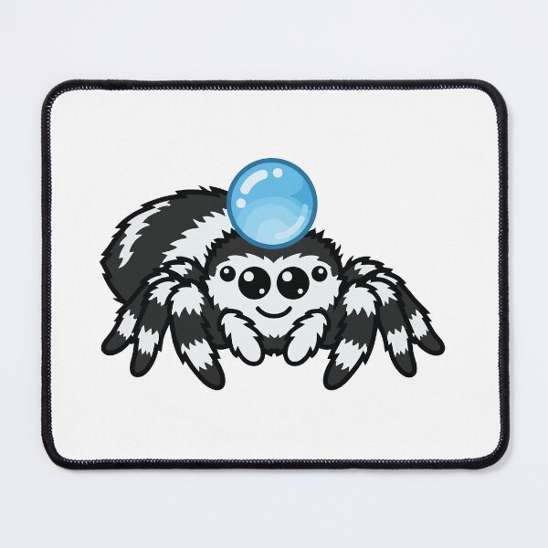 Item preview, Jumping Spider Wearing Water Droplet Hat designed and sold by Petzzz.