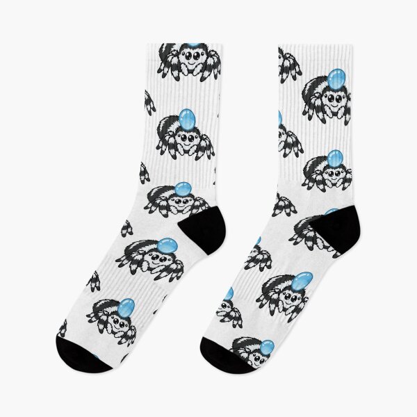 Item preview, Jumping Spider Wearing Water Droplet Hat designed and sold by Petzzz.
