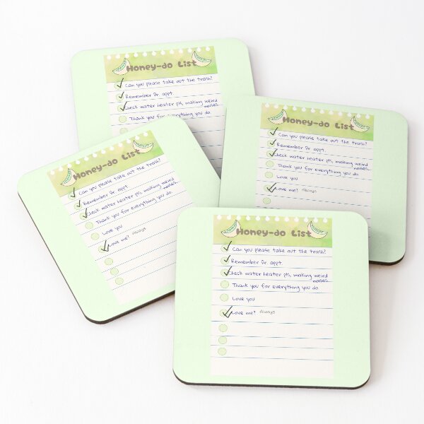 Item preview, Honey Do List  designed and sold by JaygiesDesign.