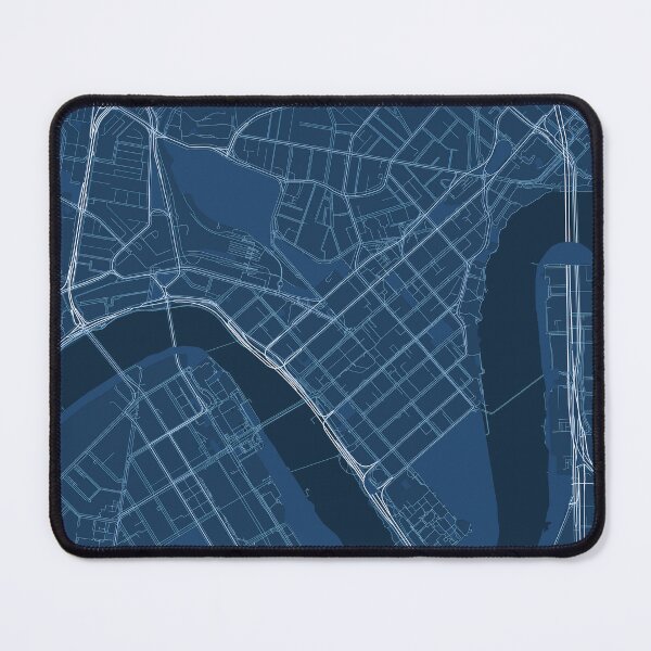 Item preview, Brisbane, Australia Street Map [Blueprint] designed and sold by ryanqkfcman.