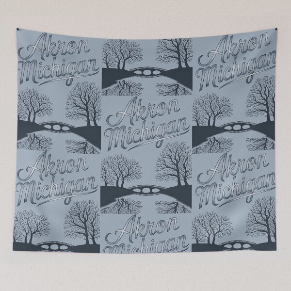Item preview, Akron, Michigan, Akron MI, Akron Michigan designed and sold by MoMidoStore.