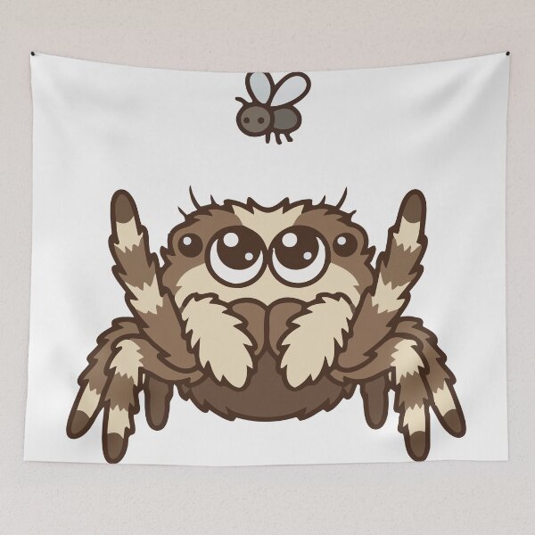 Item preview, Can I Has Fly Hungry Jumping Spider designed and sold by Petzzz.