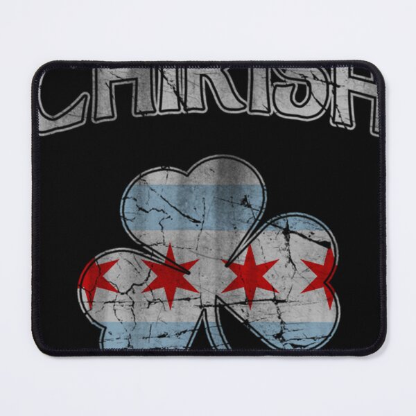 Item preview, Chirish Flag Of Chicago Shamrock designed and sold by mohamedalaa19.