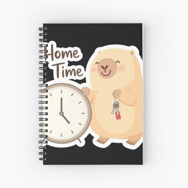 Item preview, Funny Office Capybara - Finally Done (Home Time) designed and sold by The Prompted Soul.