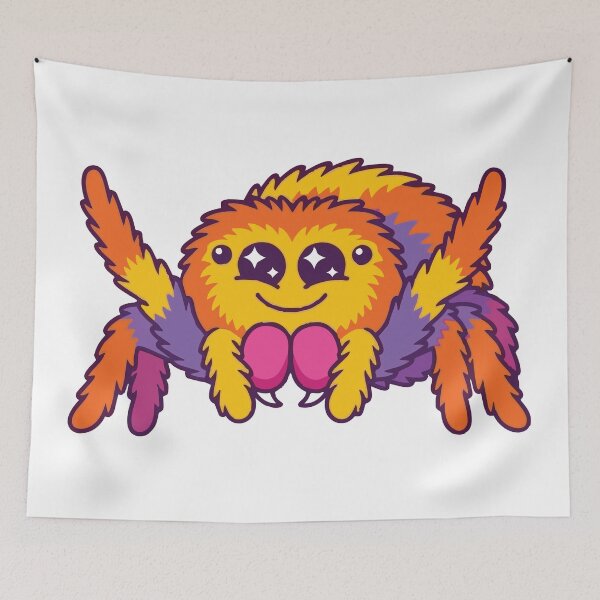 Item preview, Friendly Jumping Spider Waving Hello designed and sold by Petzzz.