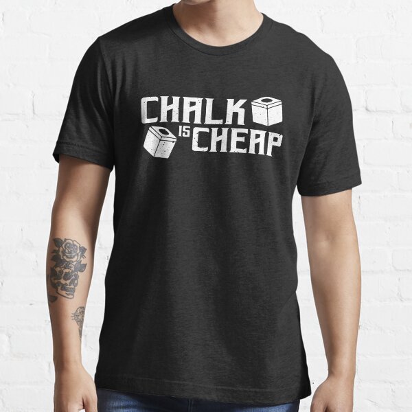 "Billiards Funny Chalk Is Cheap" Tshirt for Sale by CheerfulDesigns