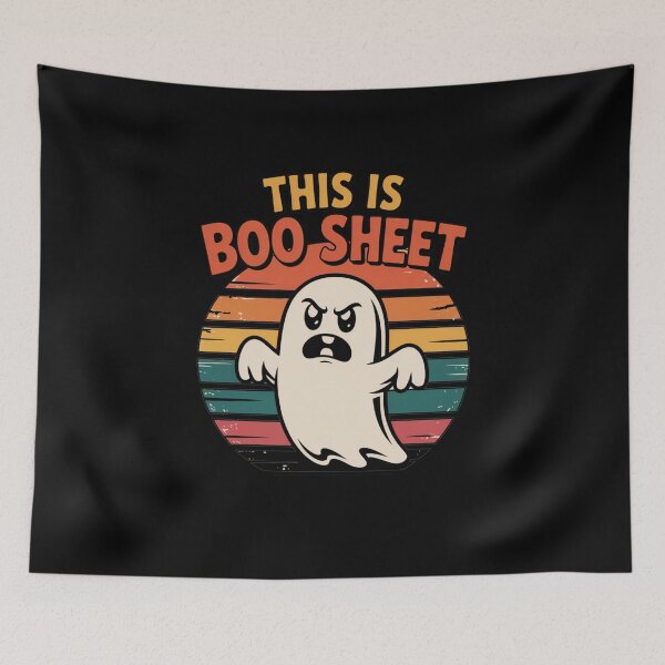 Item preview, This Is Boo Sheet Funny Ghost designed and sold by flagylART.
