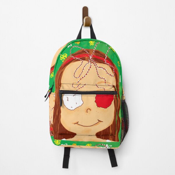 Item preview, Girl with Bulgarian Martenitsa designed and sold by Dilyana Rumenova - Shantabella.