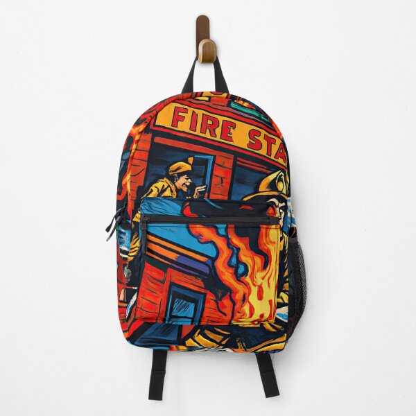 Item preview, Fire station | Comics stylCartoone - designed and sold by ComicsFactory.