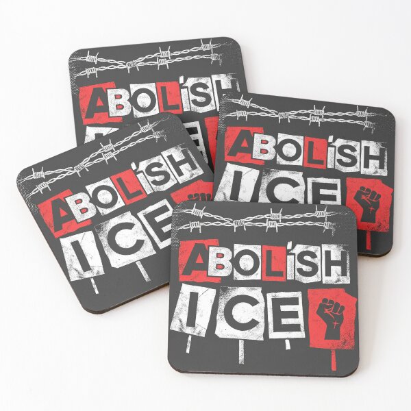 Item preview, ABOLISH ICE Protest Graphic – Human Rights Activism Design designed and sold by TJprint.