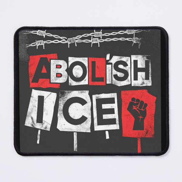 Item preview, ABOLISH ICE Protest Graphic – Human Rights Activism Design designed and sold by TJprint.