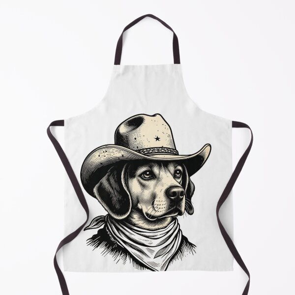 Item preview, Cowboy Dog Beagle Western Vintage designed and sold by GrumpySableye.