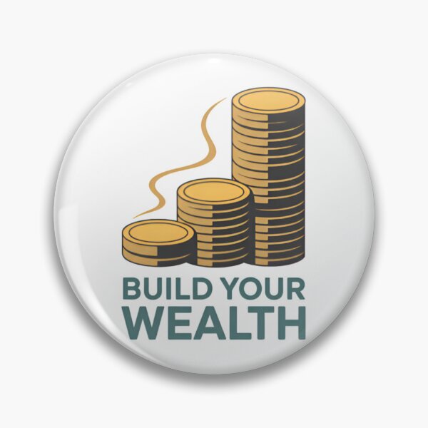 Item preview, Build Your Wealth Coin Stack designed and sold by Bright Vibe Designs.
