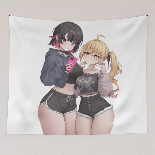 Item preview, Zenless Zone Zero Ellen Joe and Lucy In Shorts designed and sold by KomiArts.