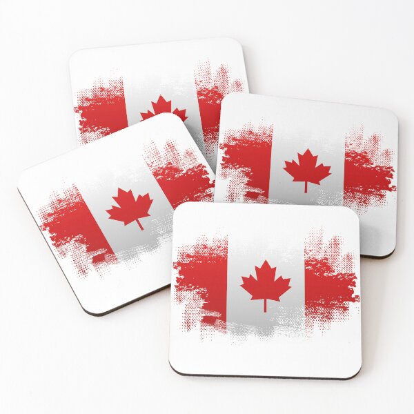 Item preview, Proudly Canadian: Distressed Maple Leaf designed and sold by ZORRO SL .