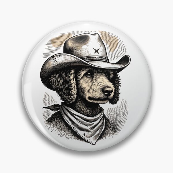 Item preview, Poodle Cowboy Vintage Western Dog Lover designed and sold by GrumpySableye.