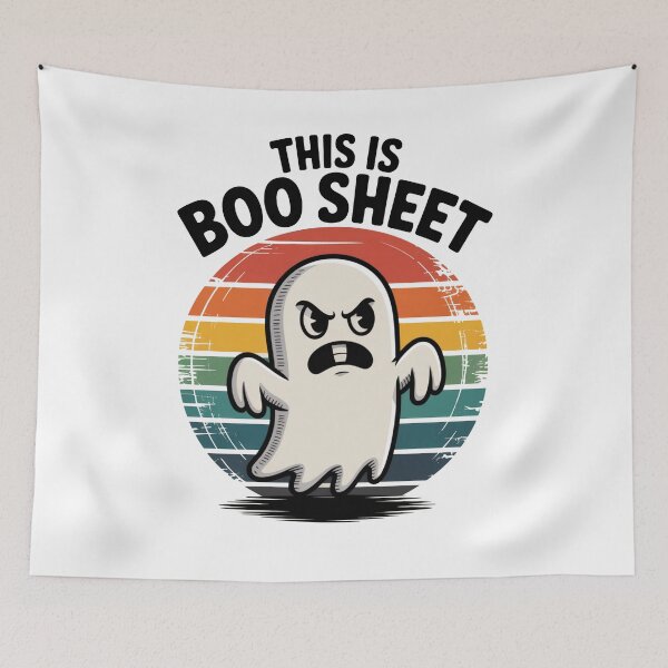Item preview, This Is Boo Sheet Funny Ghost designed and sold by flagylART.