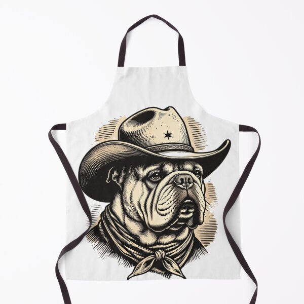 Item preview, English Bulldog Cowboy Western Dog Lover designed and sold by GrumpySableye.