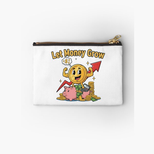 Item preview, Let Money Grow Investing Cartoon designed and sold by Bright Vibe Designs.