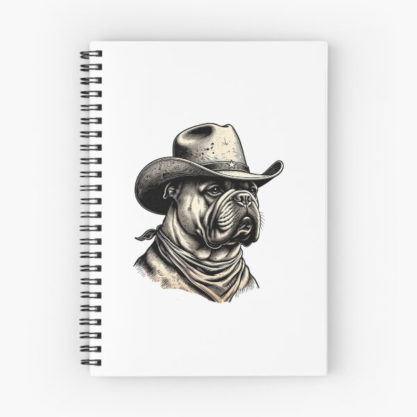 Item preview, Bulldog Cowboy Hat Western Dog Humor designed and sold by GrumpySableye.