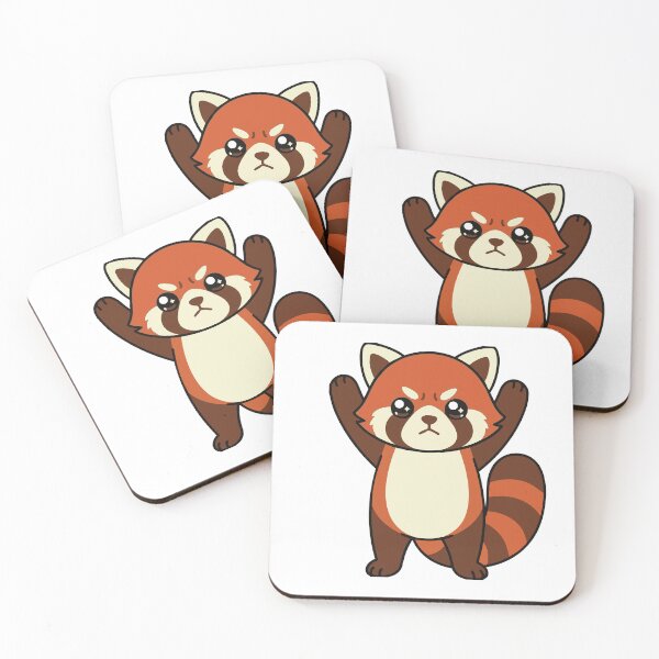 Item preview, Ferocious Red Panda Defense Pose Meme designed and sold by Petzzz.