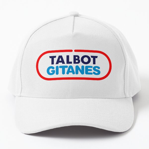Talbot Gitanes F1 team logo 1981-82 - Ligier Matra, Jabouille, Laffite, Cheever, Tambay. Baseball Cap
