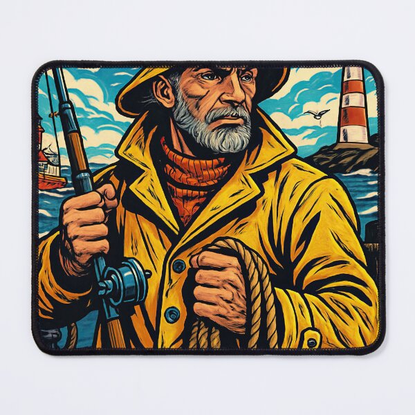 Item preview, Fisherman | Comics stylCartoone - designed and sold by ComicsFactory.