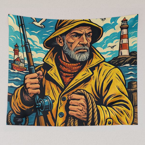 Item preview, Fisherman | Comics stylCartoone -  designed and sold by ComicsFactory.
