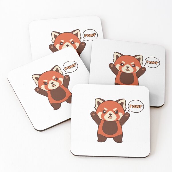 Item preview, Tiny Rawr Red Panda Scary Noise designed and sold by Petzzz.